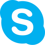 Skype SVG Icon